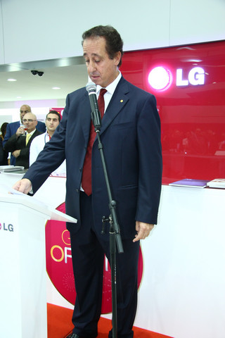 Opening of the largest LG brand shop